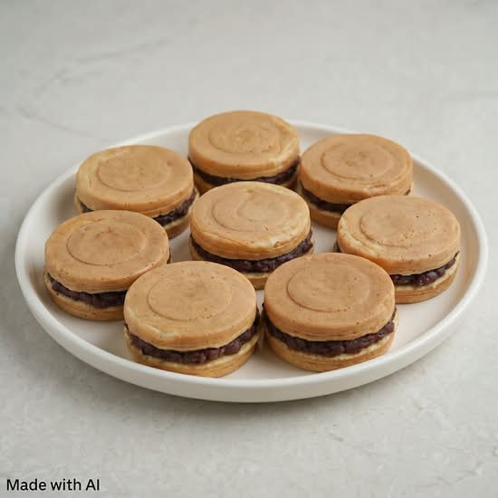 Frozen Red Bean Wheel Cake (8 pcs) (冷凍紅豆車輪餅)